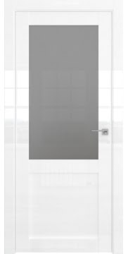 Межкомнатная дверь FK022 (белая глянцевая, триплекс) — 3123
