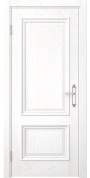 Межкомнатная дверь SK006 (шпон ясень белый) — 5067