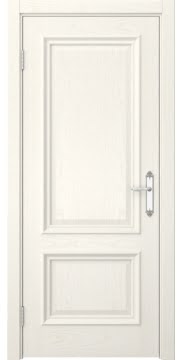 Межкомнатная дверь SK006 (шпон ясень слоновая кость) — 5070